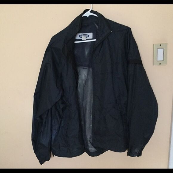 Navy Blue Windbreaker jacket  - Picture 1 of 4